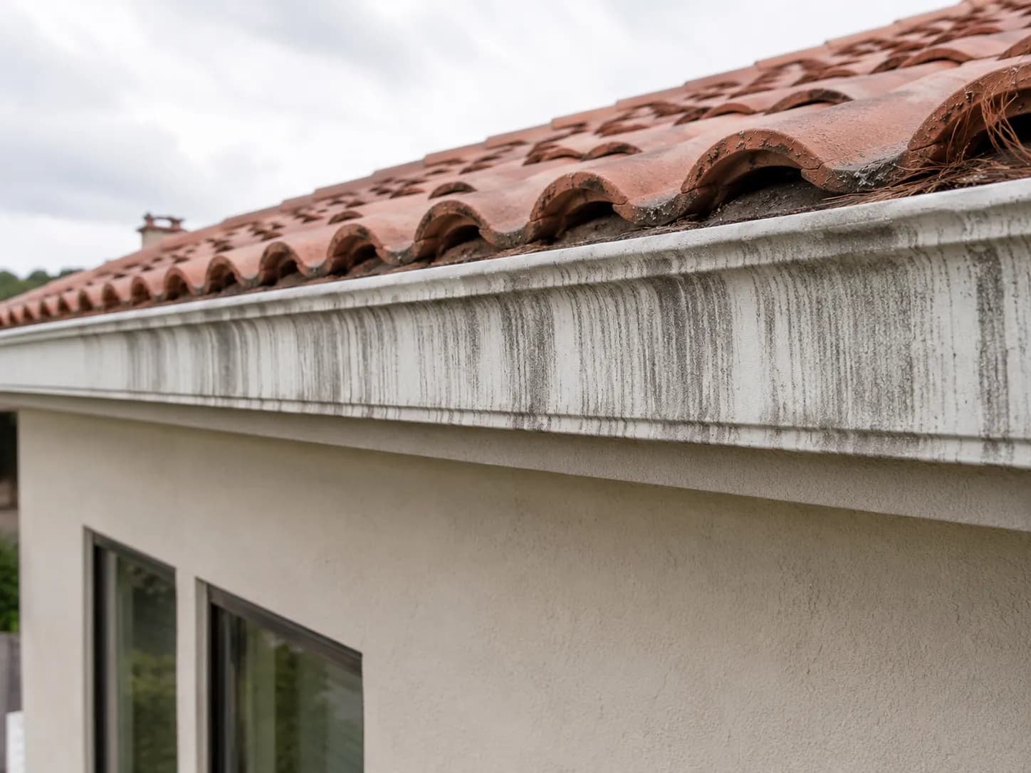 Gutter Cleaning before and after in Hidden Hills