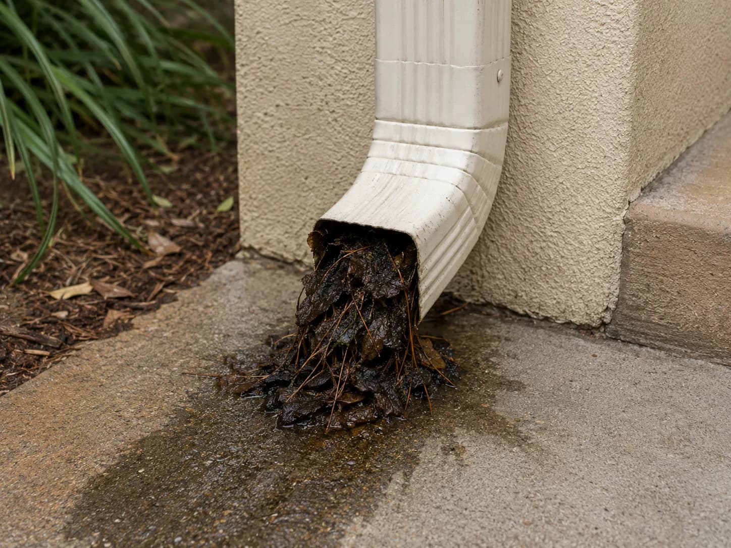 Gutter Cleaning before and after in Hidden Hills