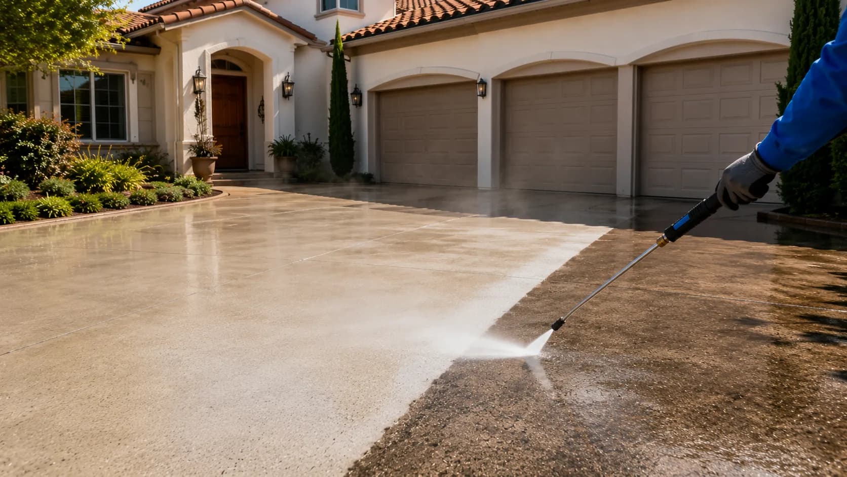 Pressure Washing in The Oaks