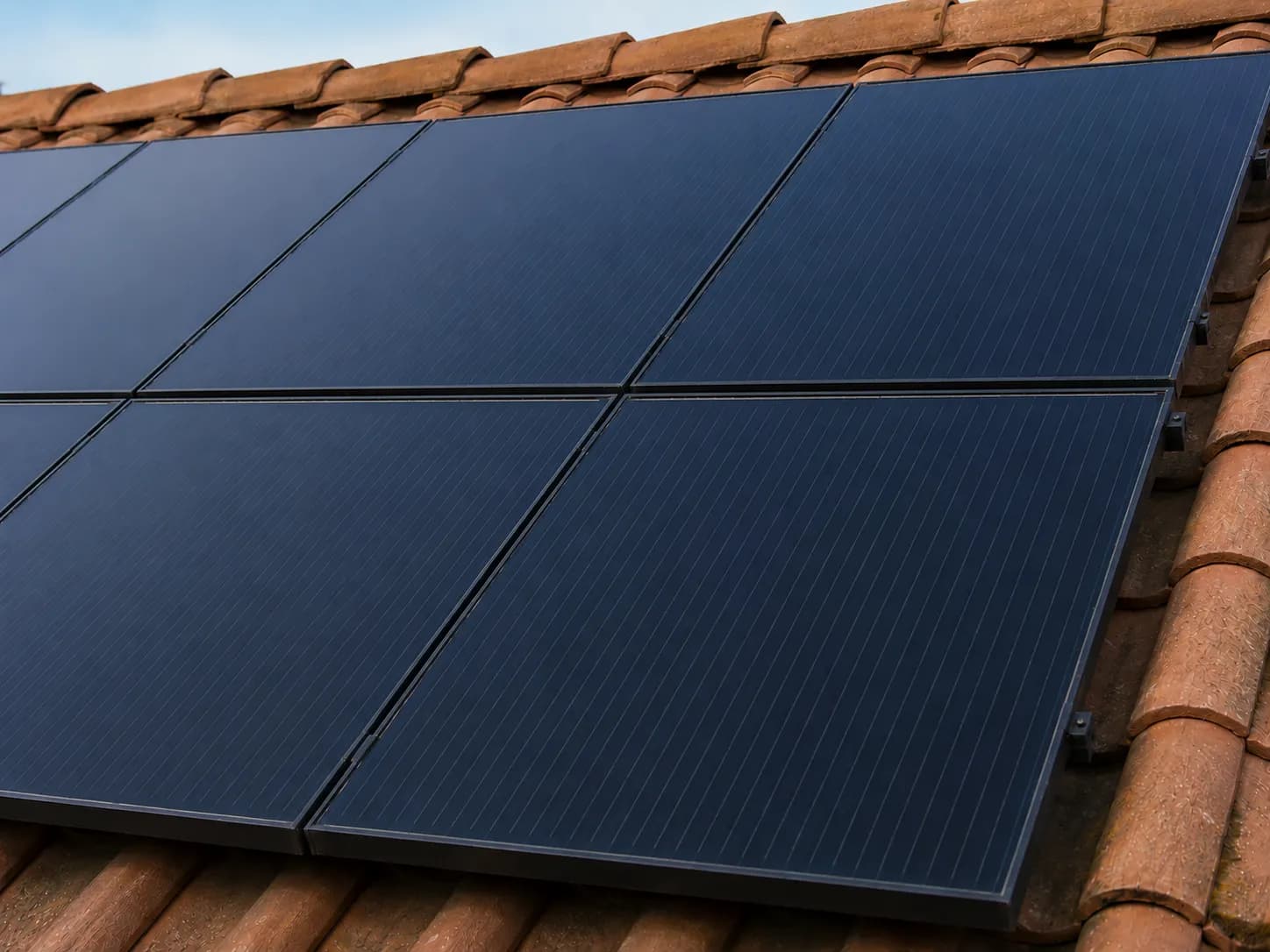 Solar Panel Cleaning before and after in Hidden Hills