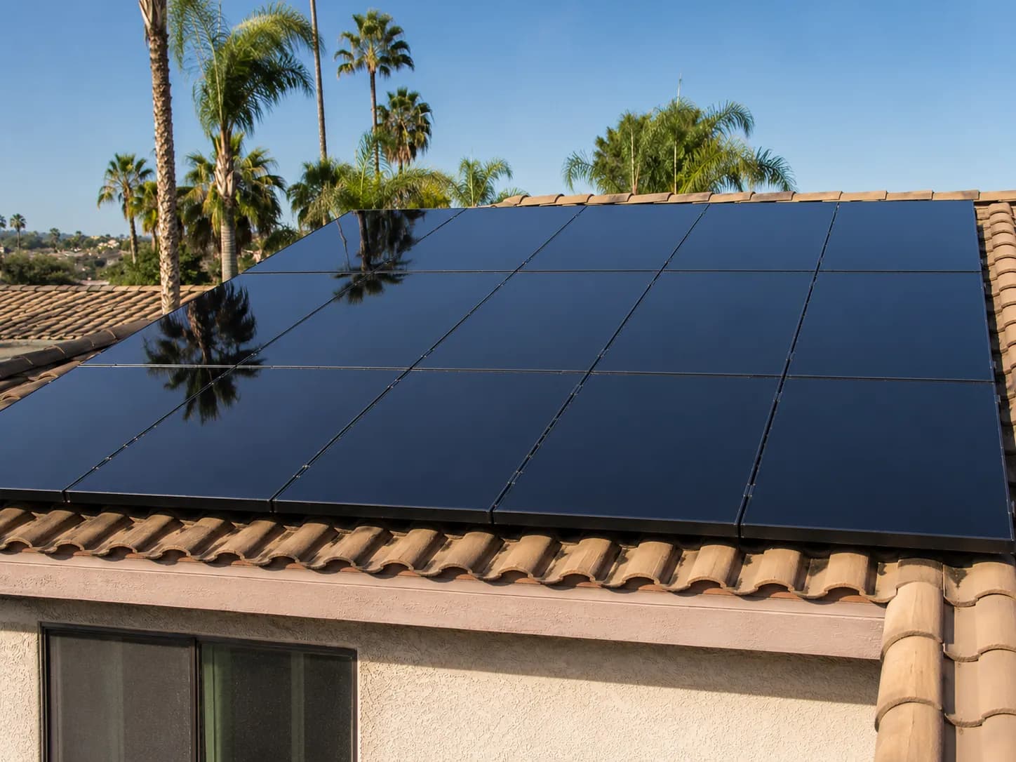 Solar Panel Cleaning after in Mountain View Estates