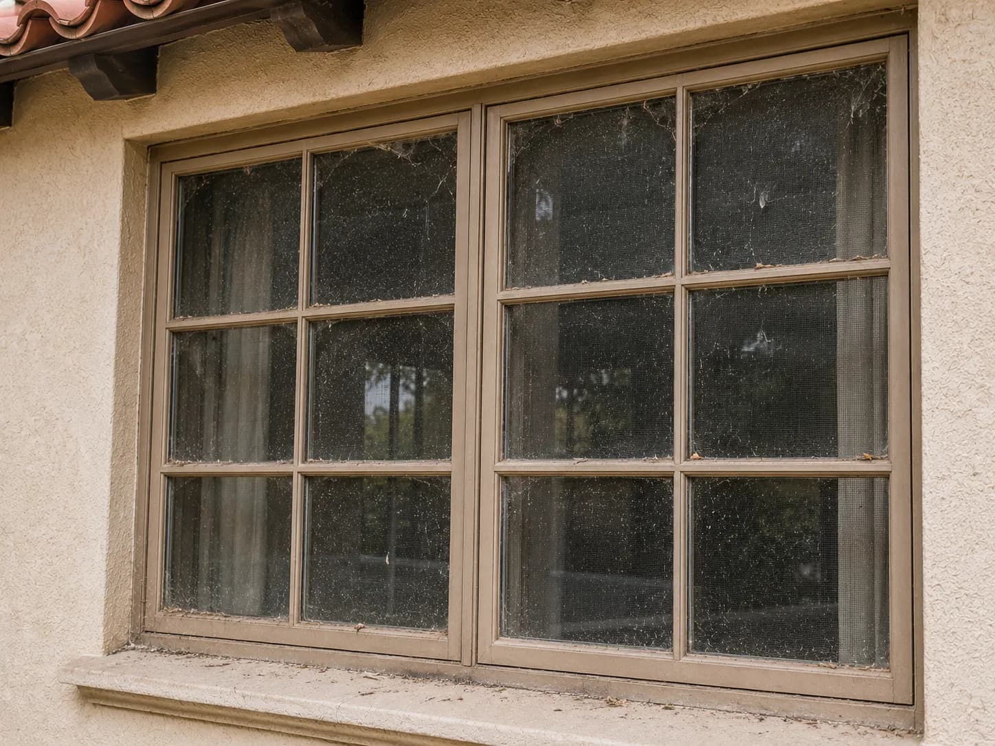 Window Cleaning before and after